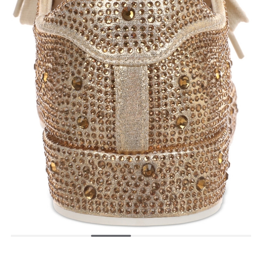 I.N.C. International Concepts Gold Bling  Womens Sz 10 M - Picture 10 of 10